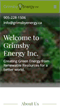 Mobile Screenshot of grimsbyenergy.com